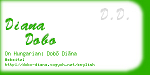 diana dobo business card
